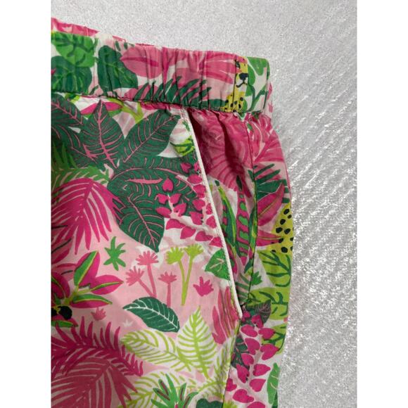 Printfresh for Anthropologie Tropical Jungle Pajama Lounge Shorts sm - Picture 6 of 8